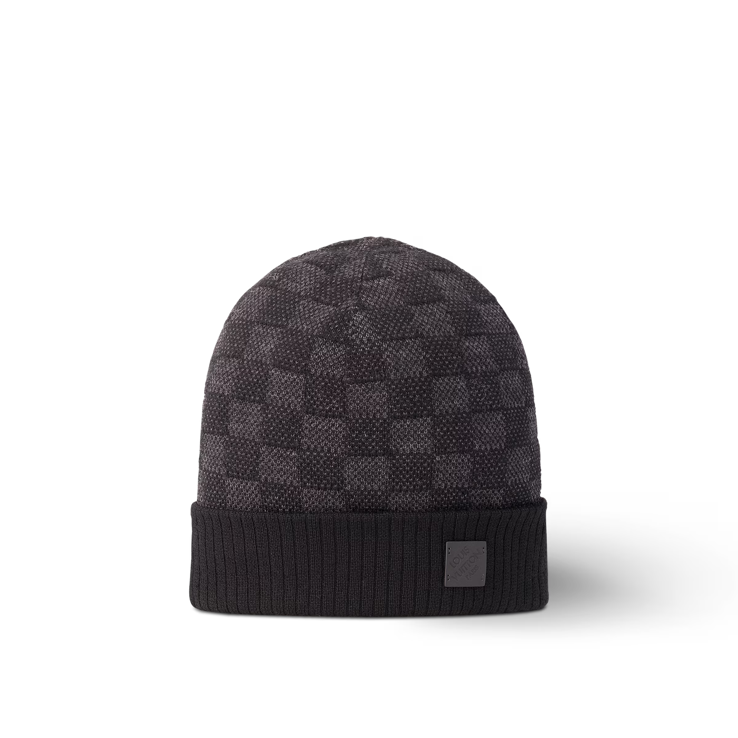 Muts en Sjaal Neo Petit Damier Grijs Donker