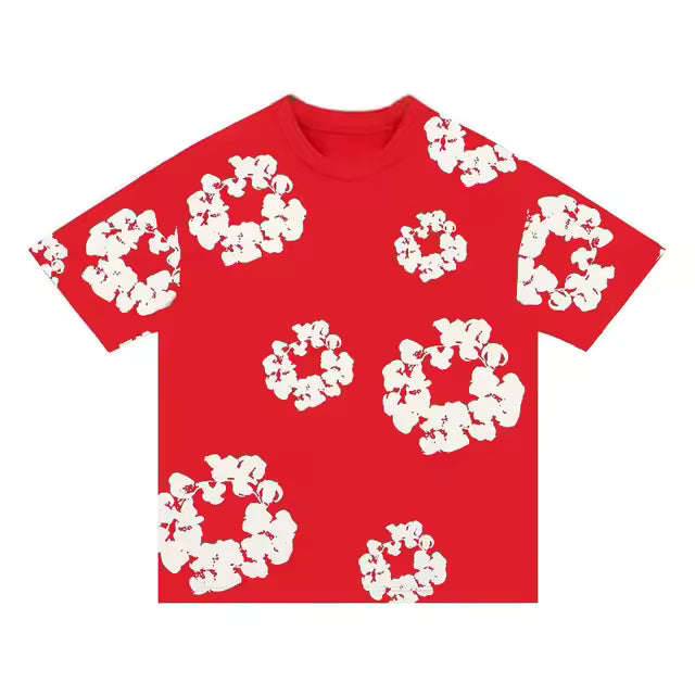 T-Shirt Denim Tears Rood