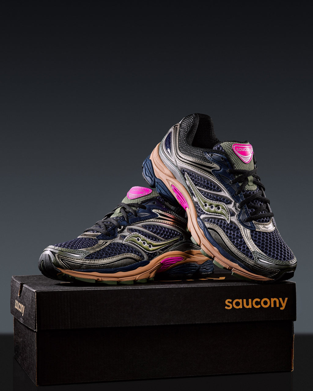 Saucony Progrid Omni 9 - Blauw Brush