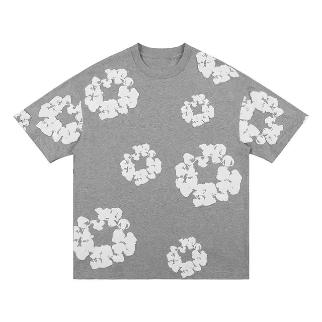 T-Shirt Denim Tears Grijs
