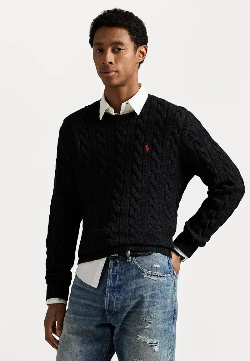 Trui Ralph Lauren In Wol Zwart