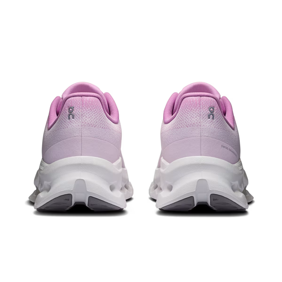 ON Cloud sneaker in roze en wit