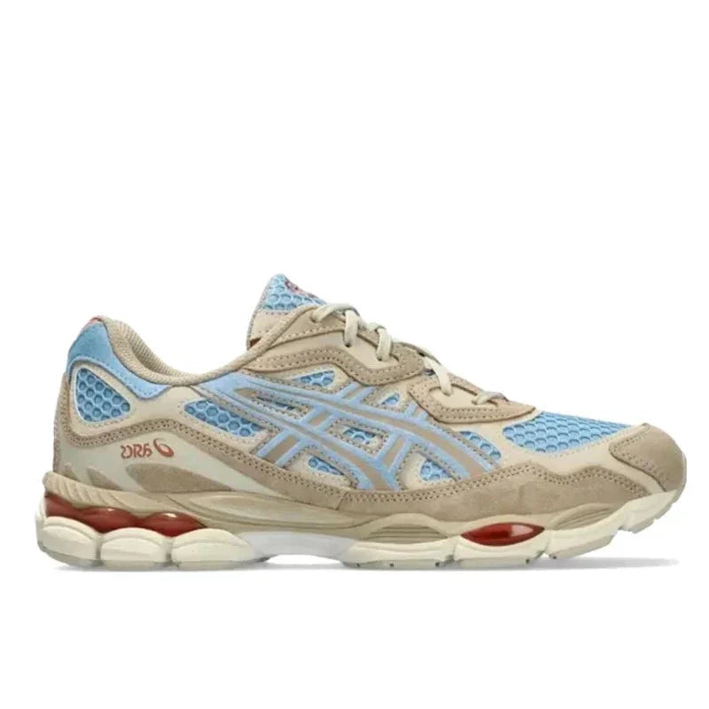 Asics Gel NYC Beige Crêpe En Blauw