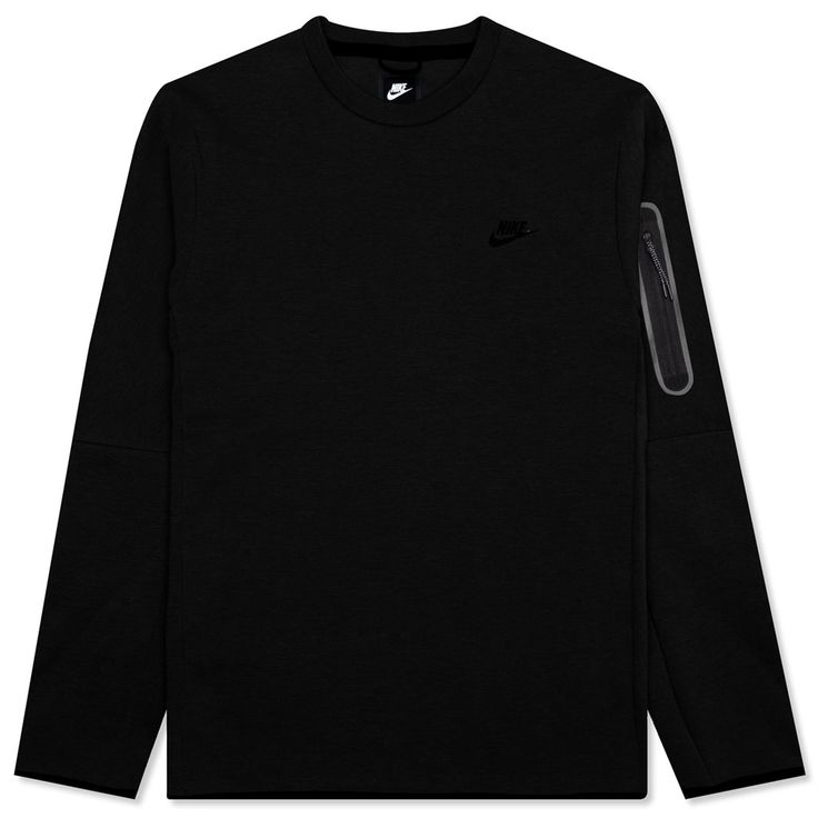 Sweater Nike Tech Fleece Crew Zwart
