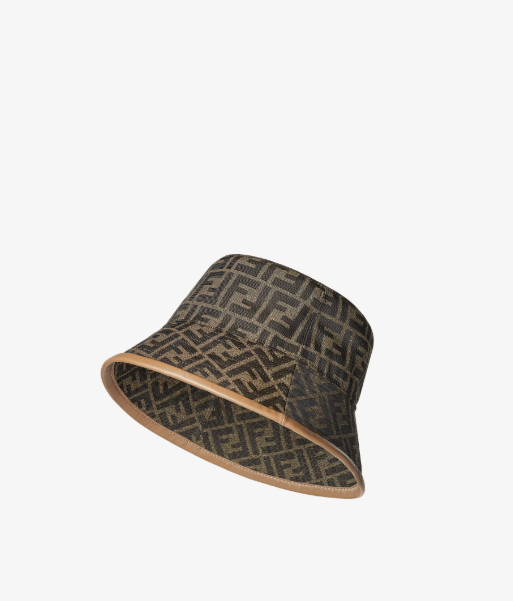 Fendi Chapeau in nylon FF Beige
