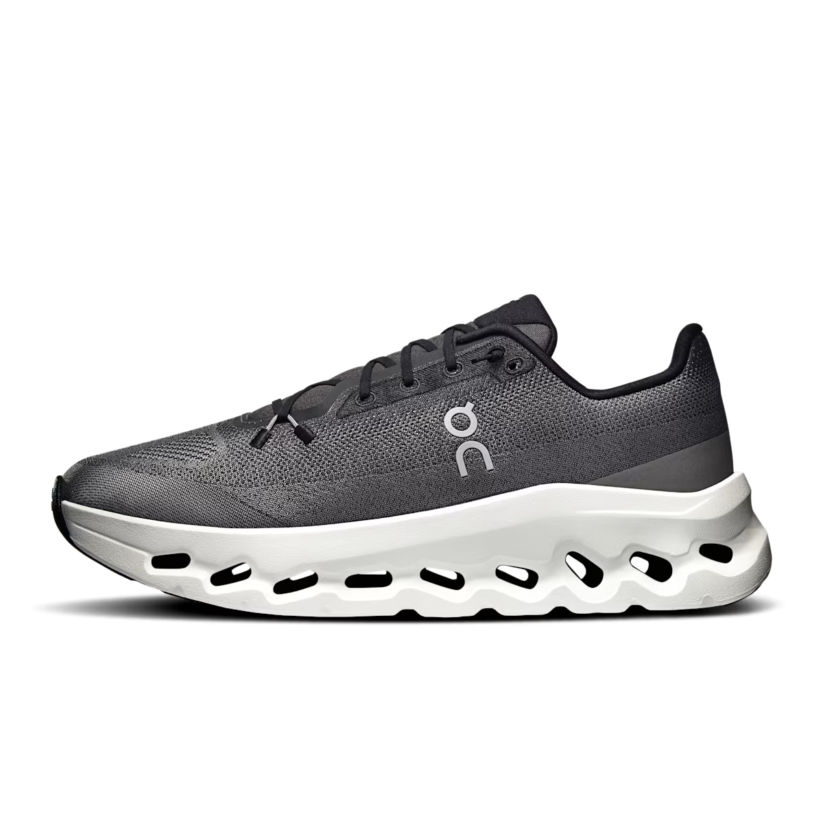 ON Cloud sneaker in grijs en wit