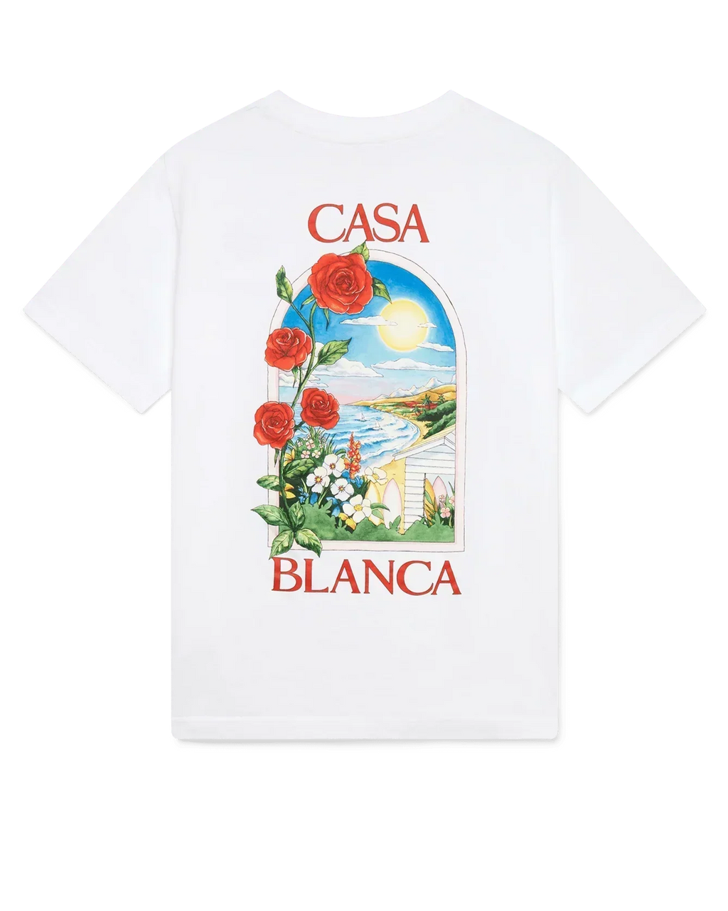 T-Shirt Casablanca LA DAYS Wit