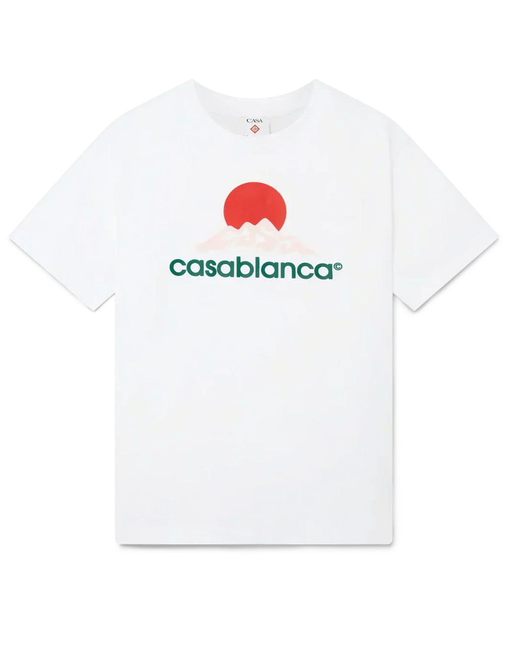 T-Shirt Casablanca Montage Wit