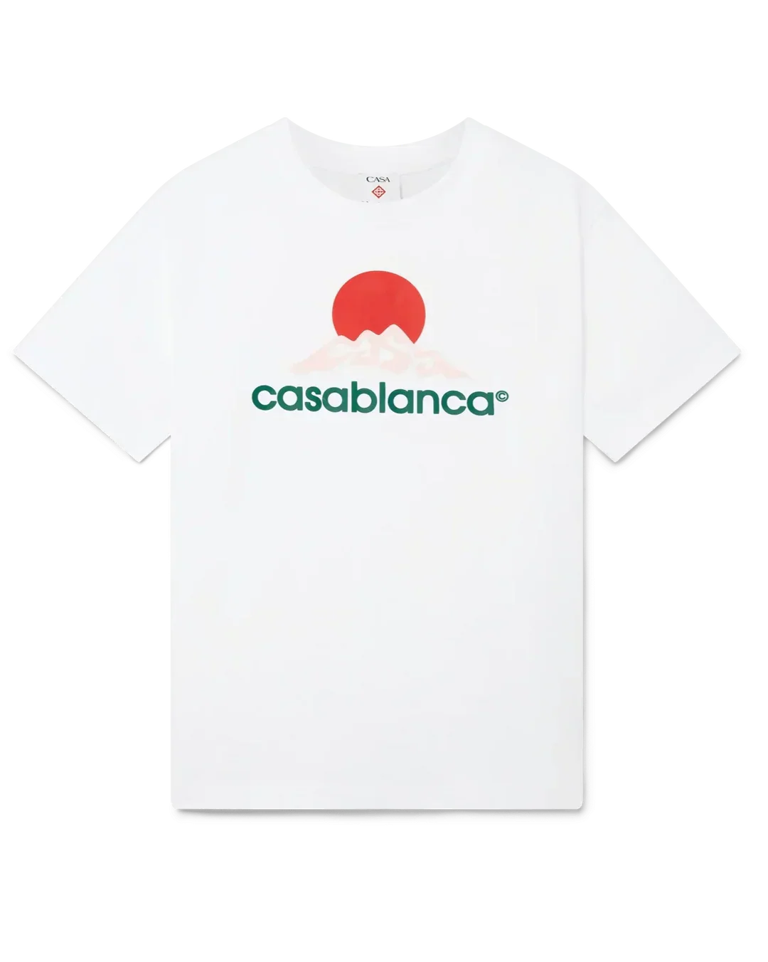 T-Shirt Casablanca Montage Wit