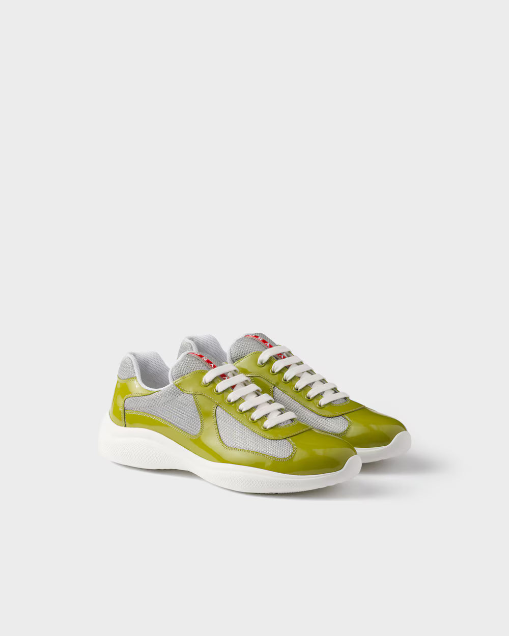 Sneakers Prada America’s Cup Groen Gazon