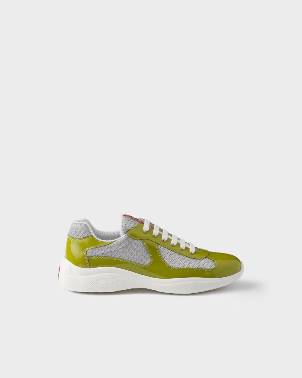 Sneakers Prada America’s Cup Groen Gazon