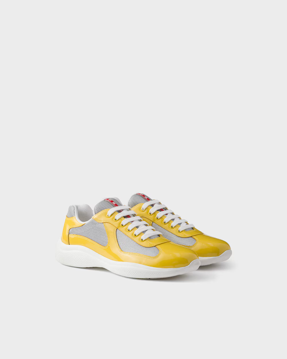 Sneakers Prada America’s Cup Geel