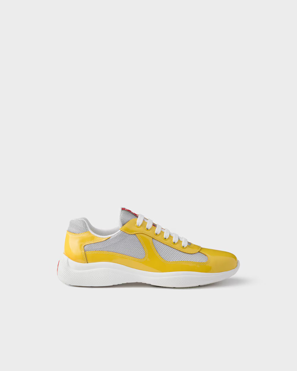 Sneakers Prada America’s Cup Geel
