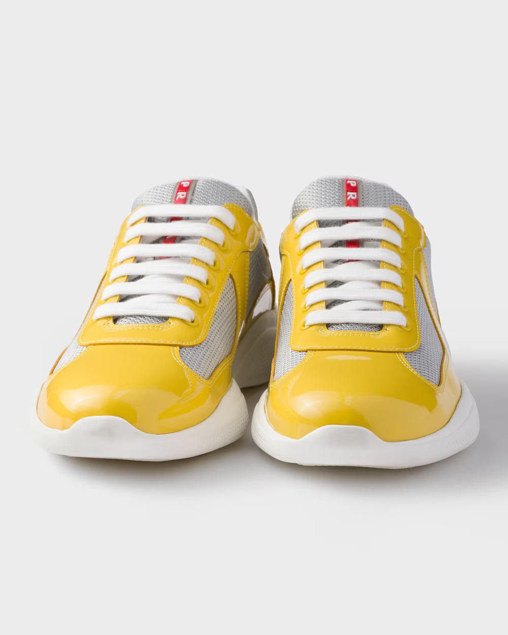 Sneakers Prada America’s Cup Geel