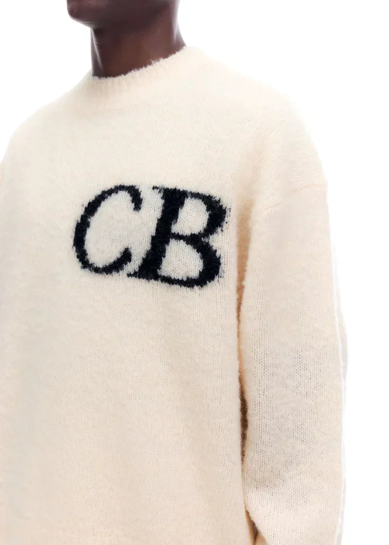 Trui CB Logo Knit Beige