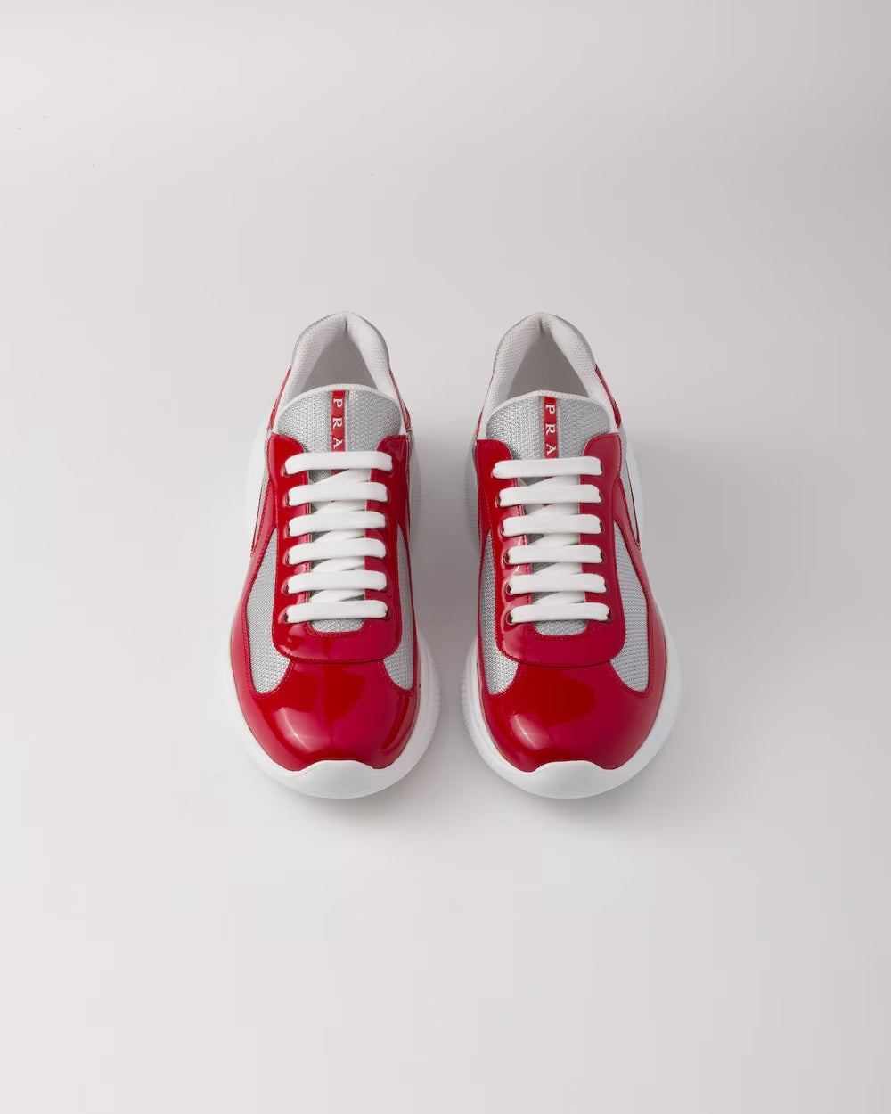Sneakers Prada America’s Cup Rood