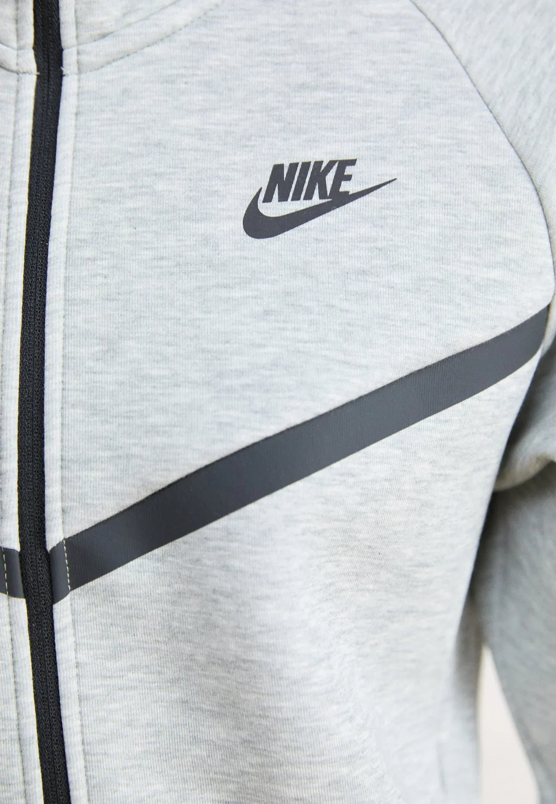 Nike Tech Fleece Rits Grijs