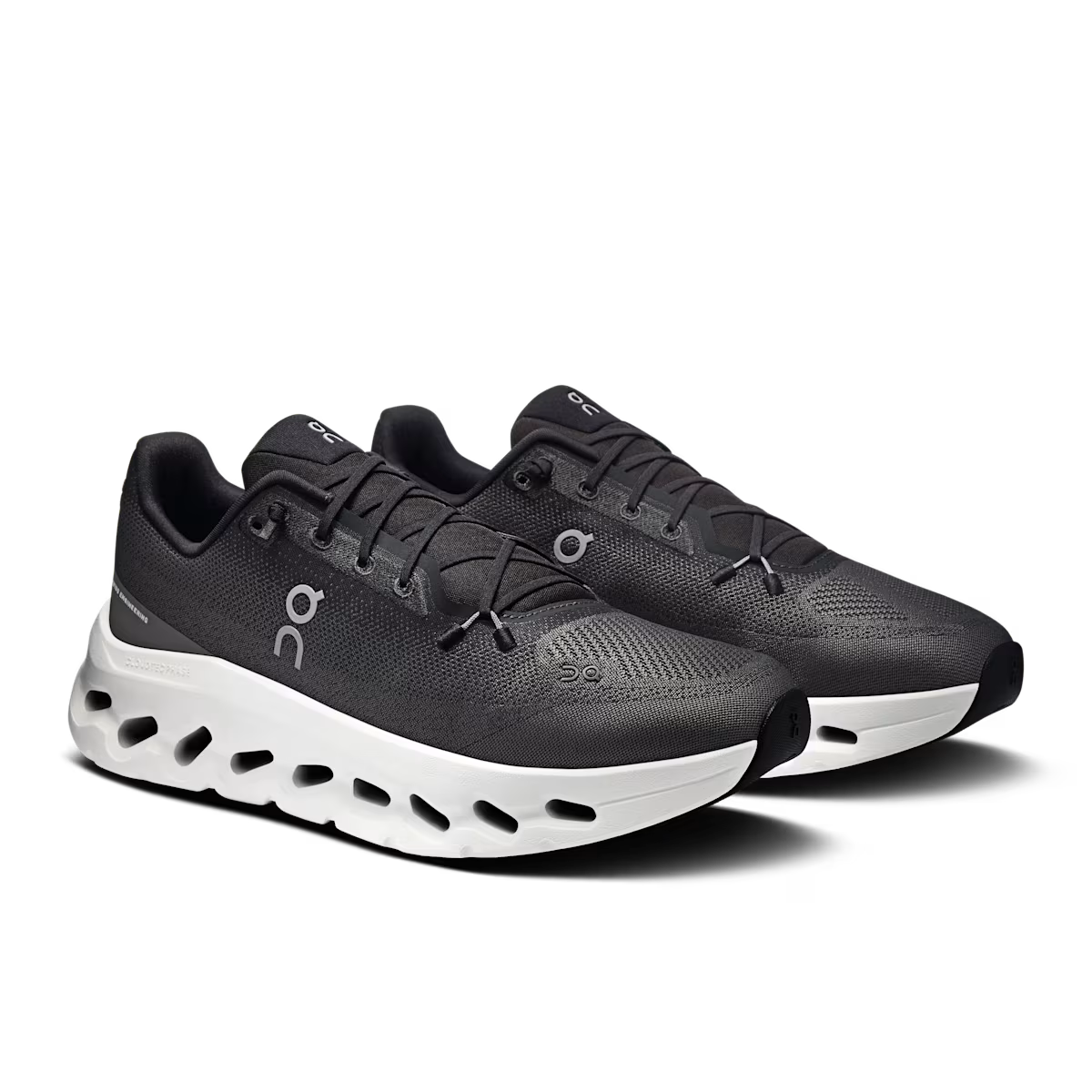 ON Cloud sneaker in grijs en wit