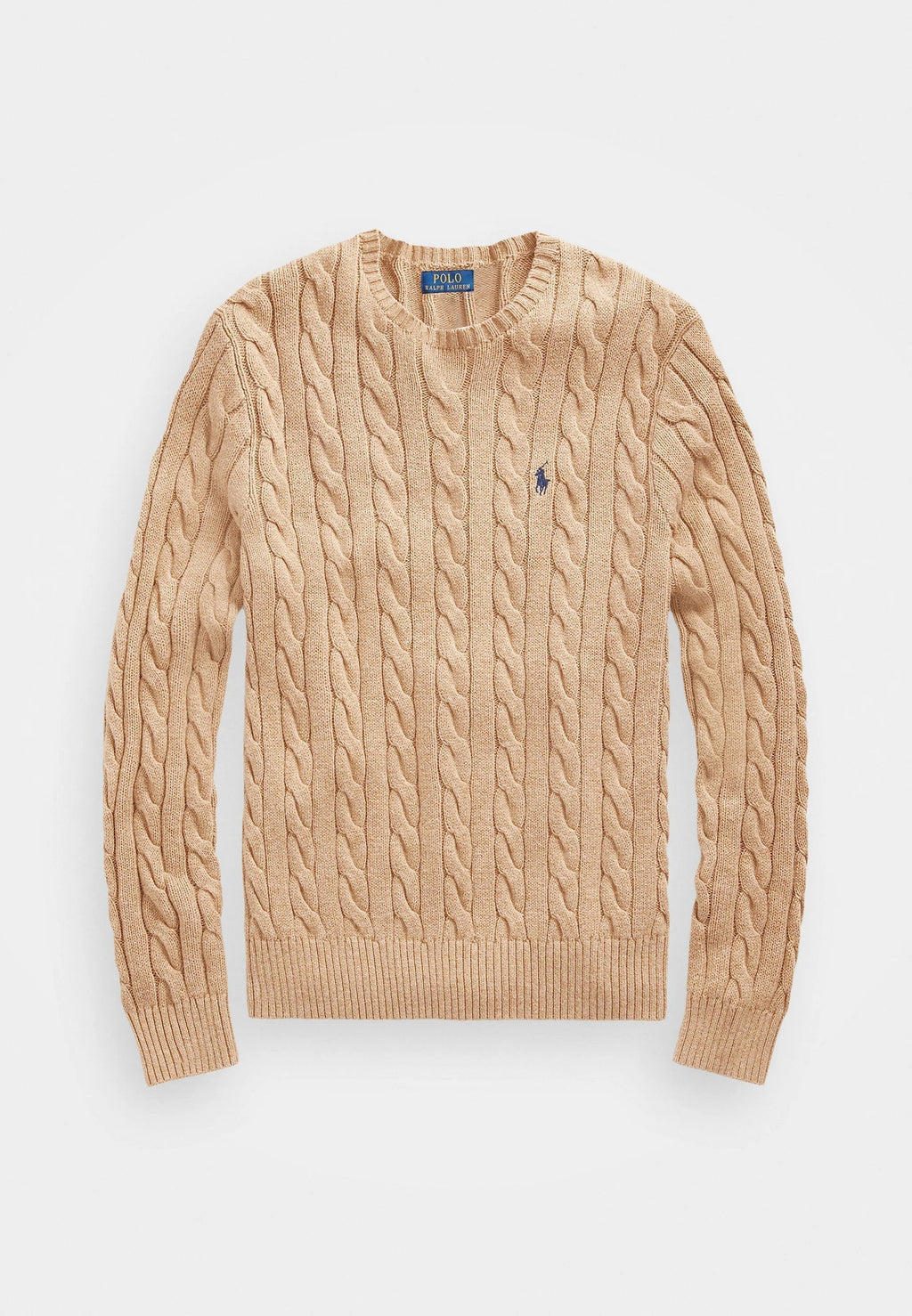 Trui Ralph Lauren In Wol Karamel