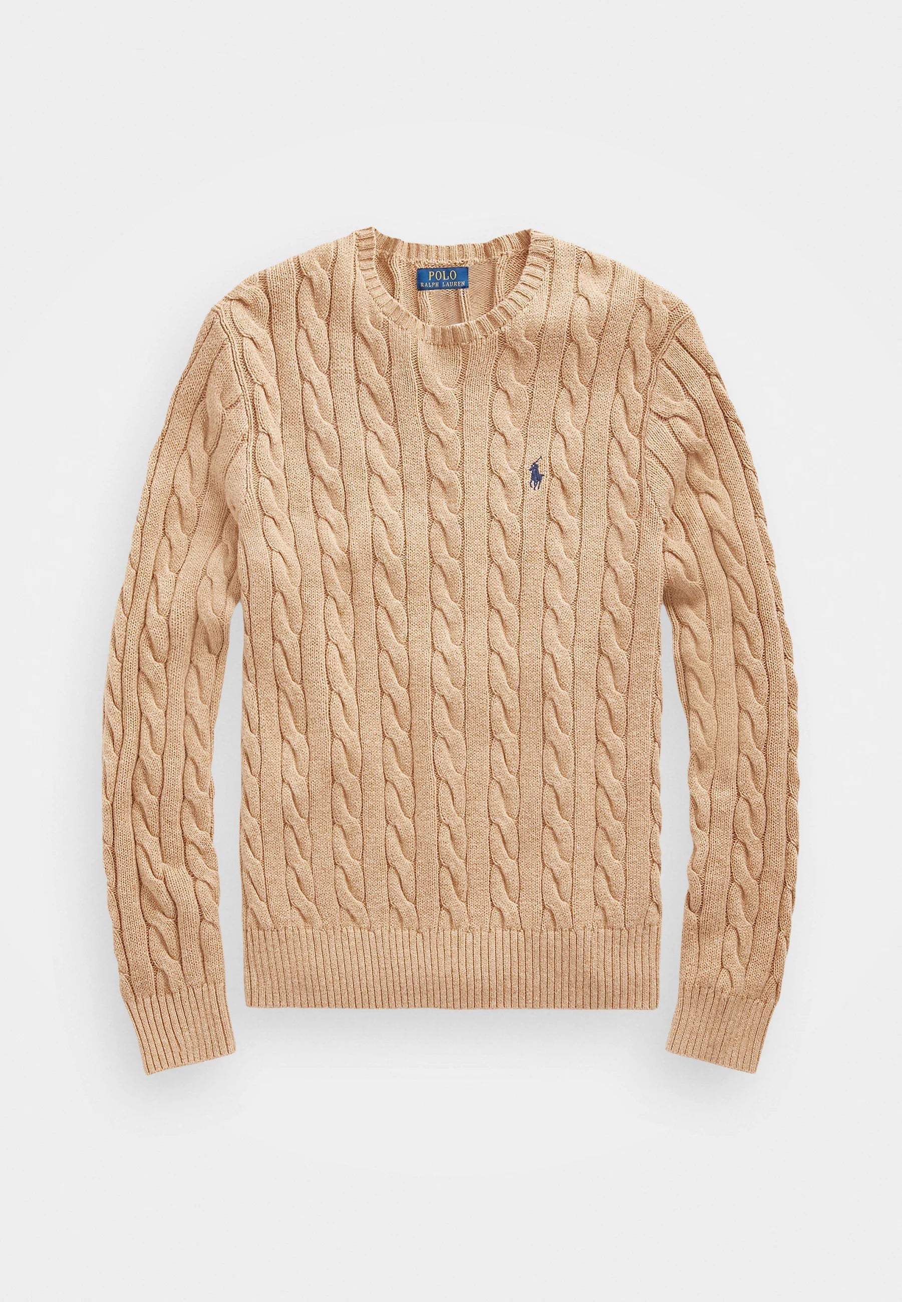 Trui Ralph Lauren In Wol Karamel