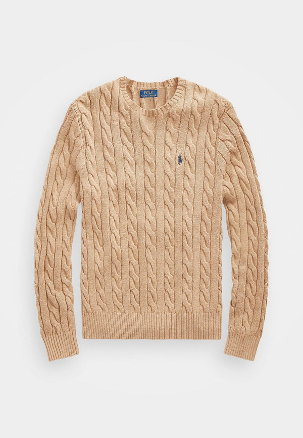 Trui Ralph Lauren In Wol Karamel