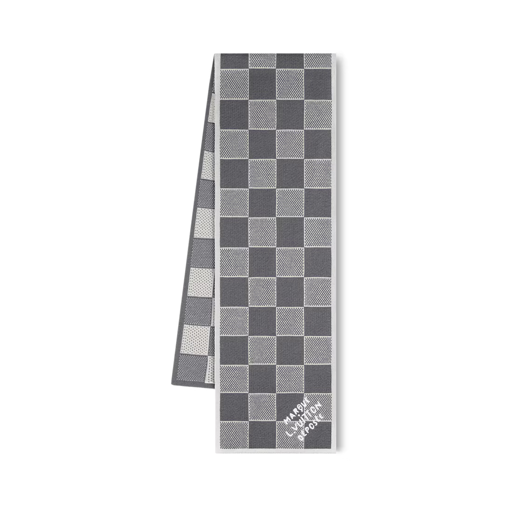 Muts en Sjaal Damier Heritage Grijs