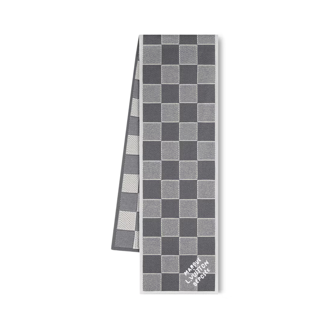 Muts en Sjaal Damier Heritage Grijs