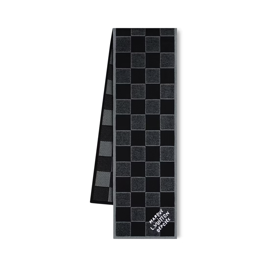Muts en Sjaal Damier Heritage Zwart