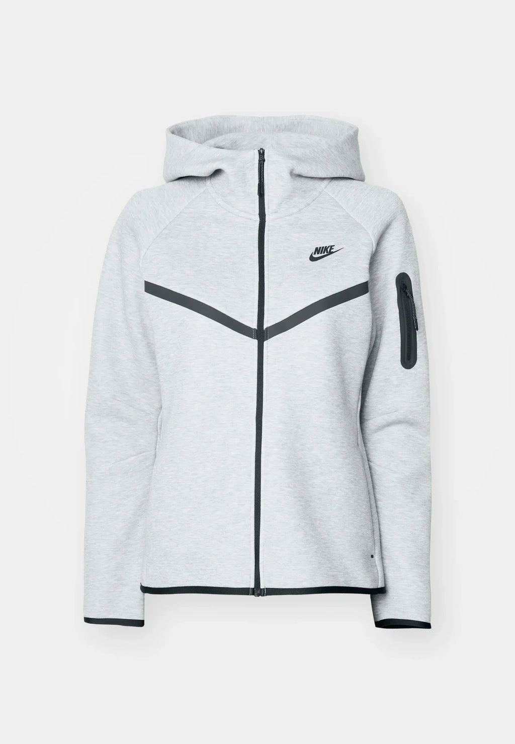 Nike Tech Fleece Rits Grijs