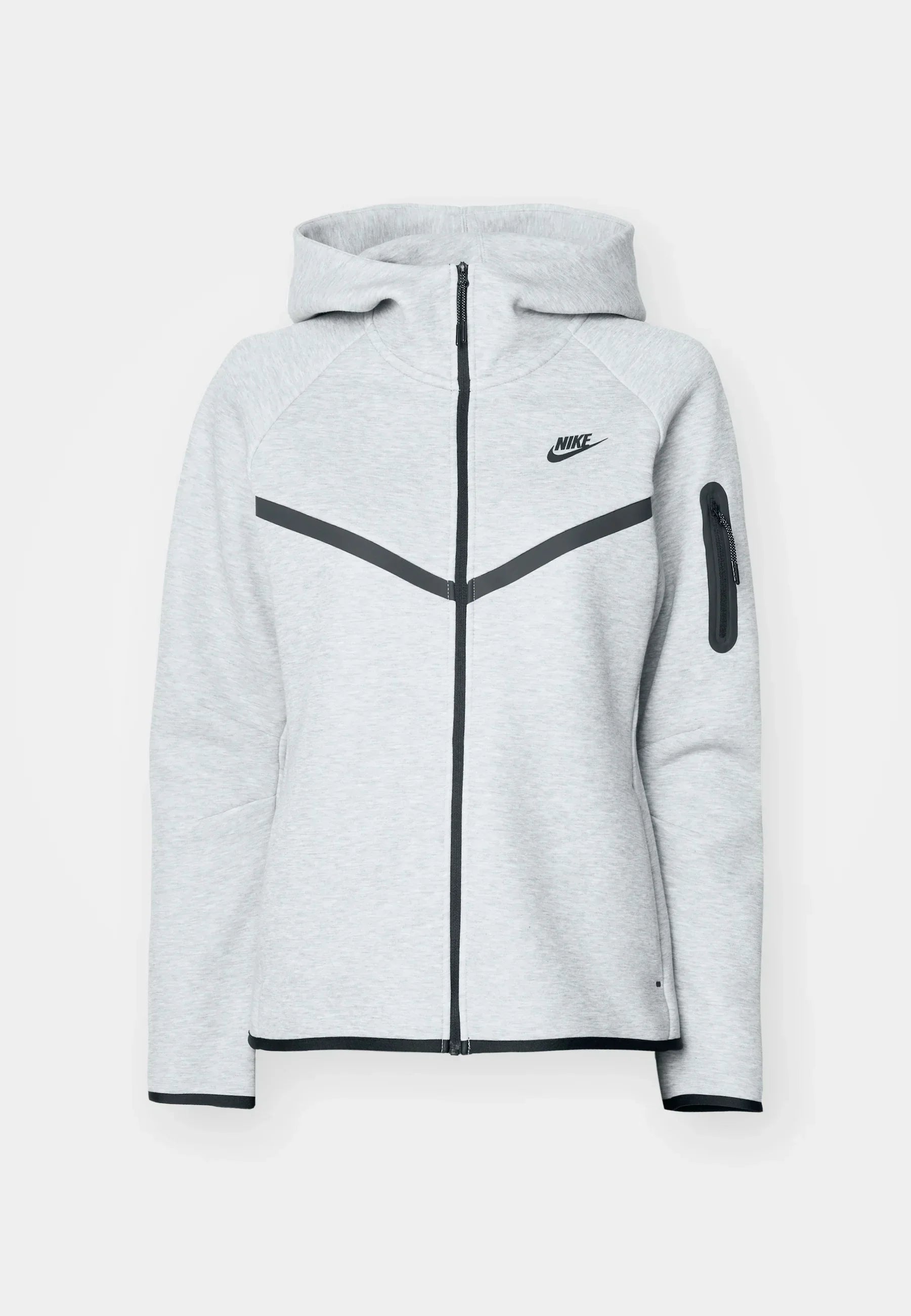Nike Tech Fleece Rits Grijs