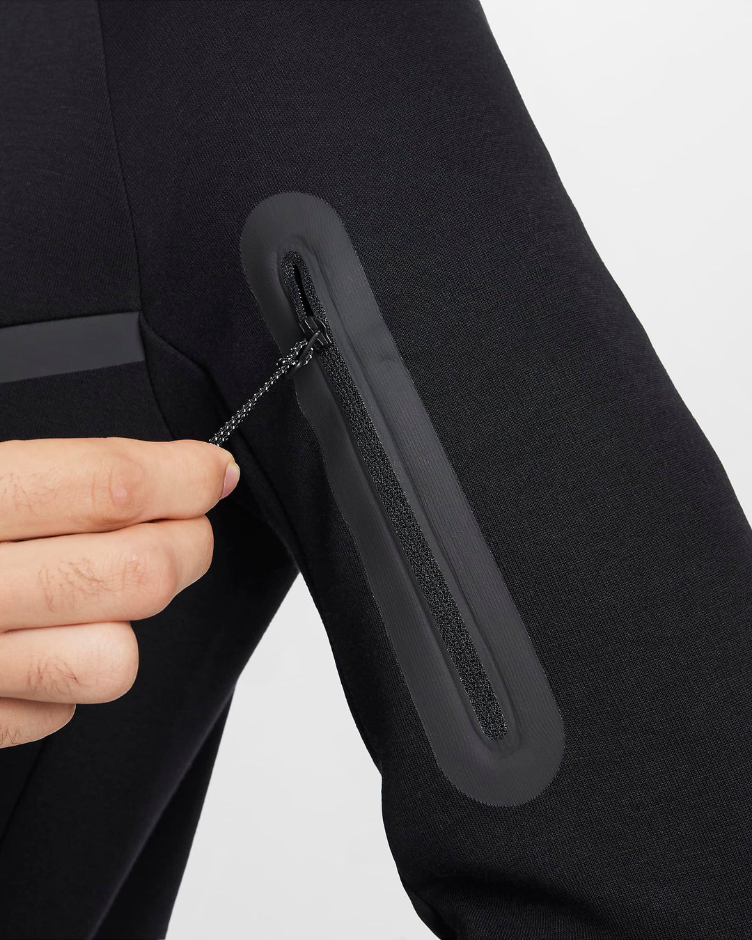 Nike Tech Fleece Rits Zwart