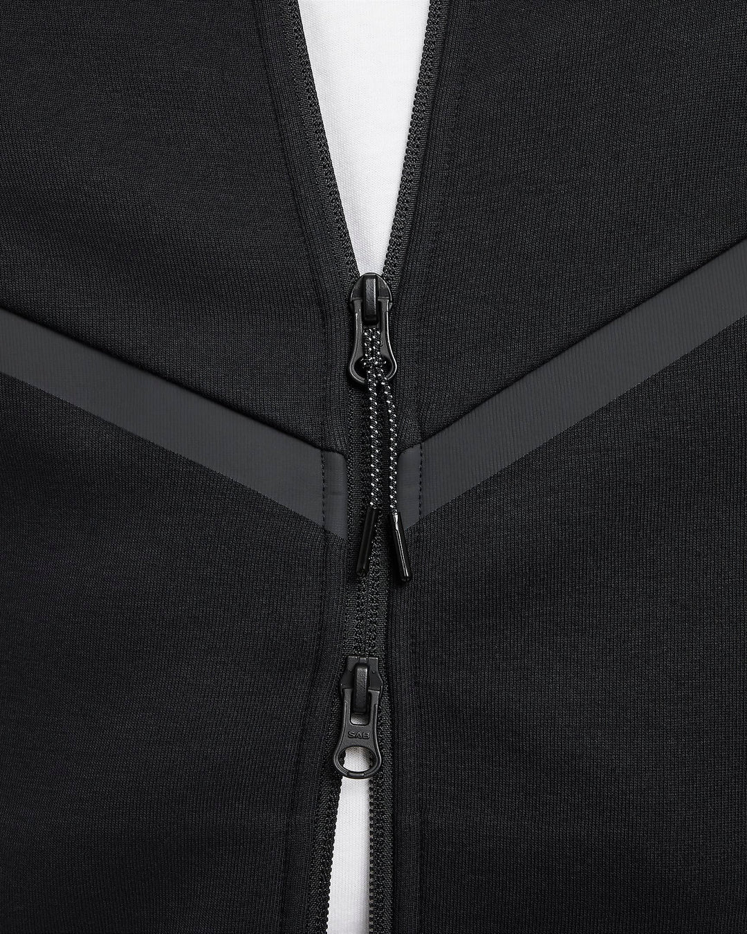 Nike Tech Fleece Rits Zwart