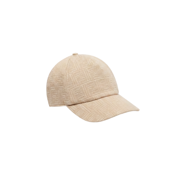 Pet van baseball in katoen FF beige