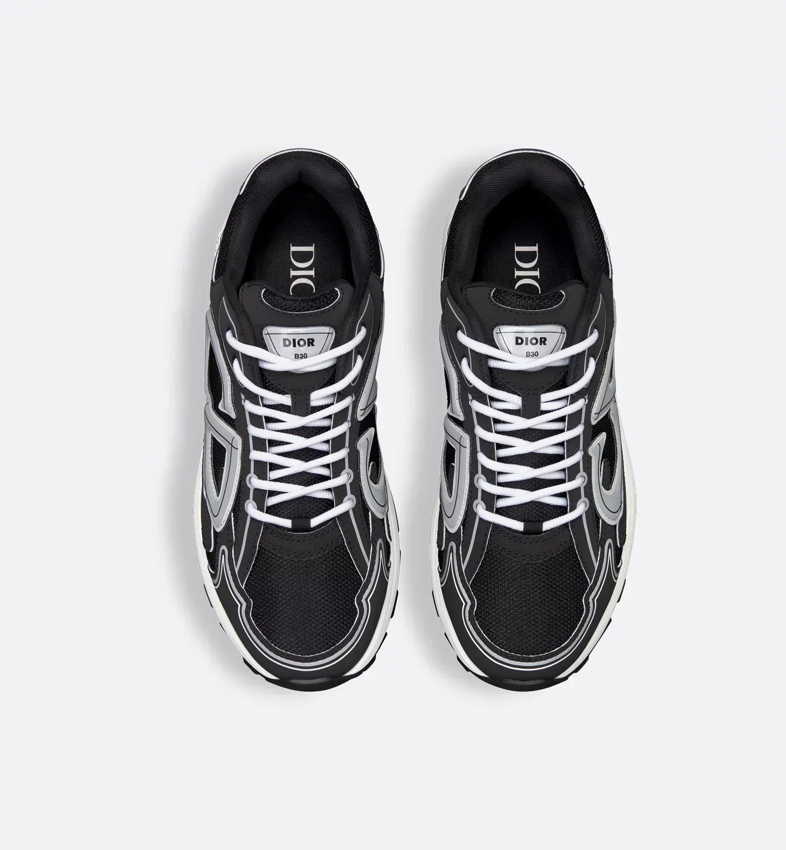 Sneaker B30 Zwart En Wit