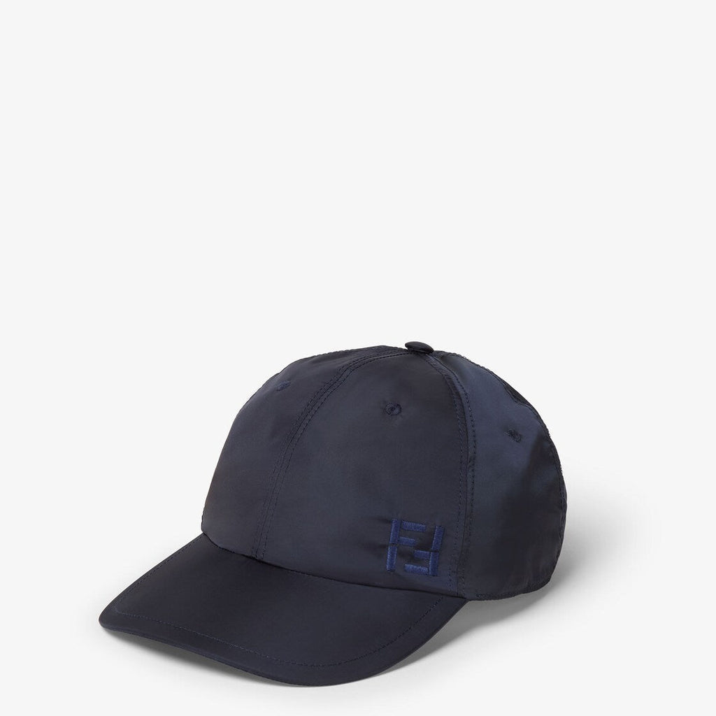 Pet van baseball in nylon blauw donker