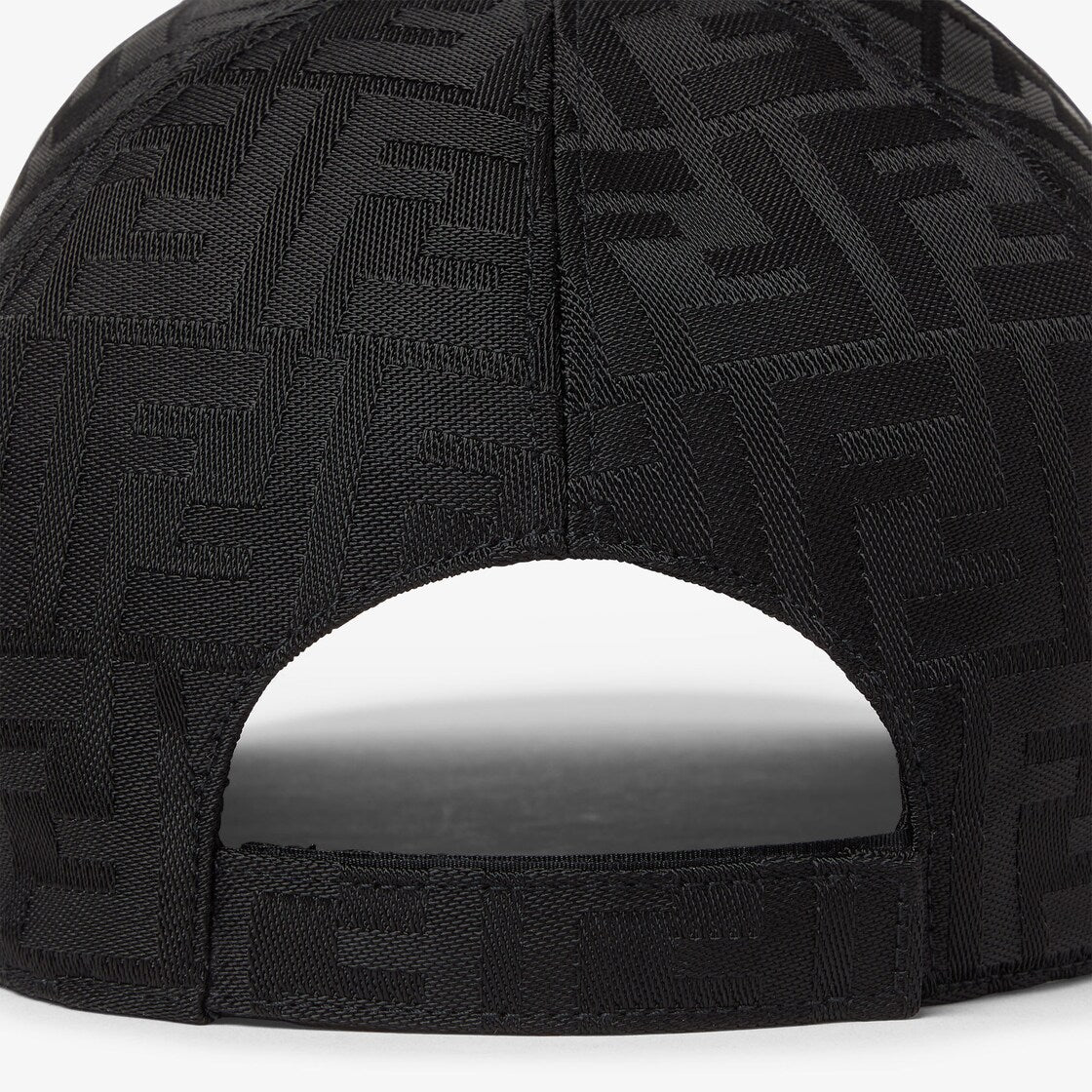 Pet van baseball in nylon FF jacquard zwart