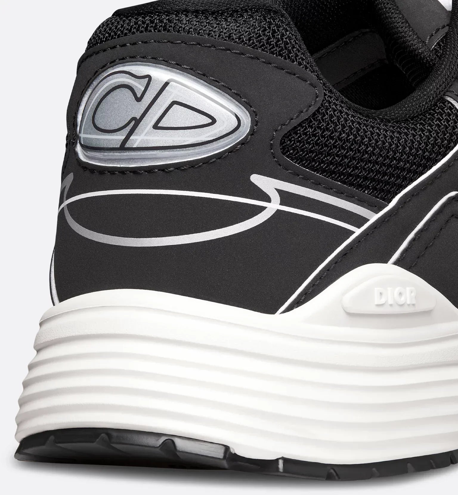 Sneaker B30 Zwart En Wit