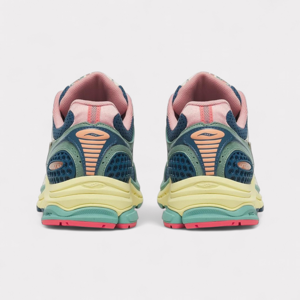 Saucony Progrid Triumph 4 Kissaten - Blauw Beige