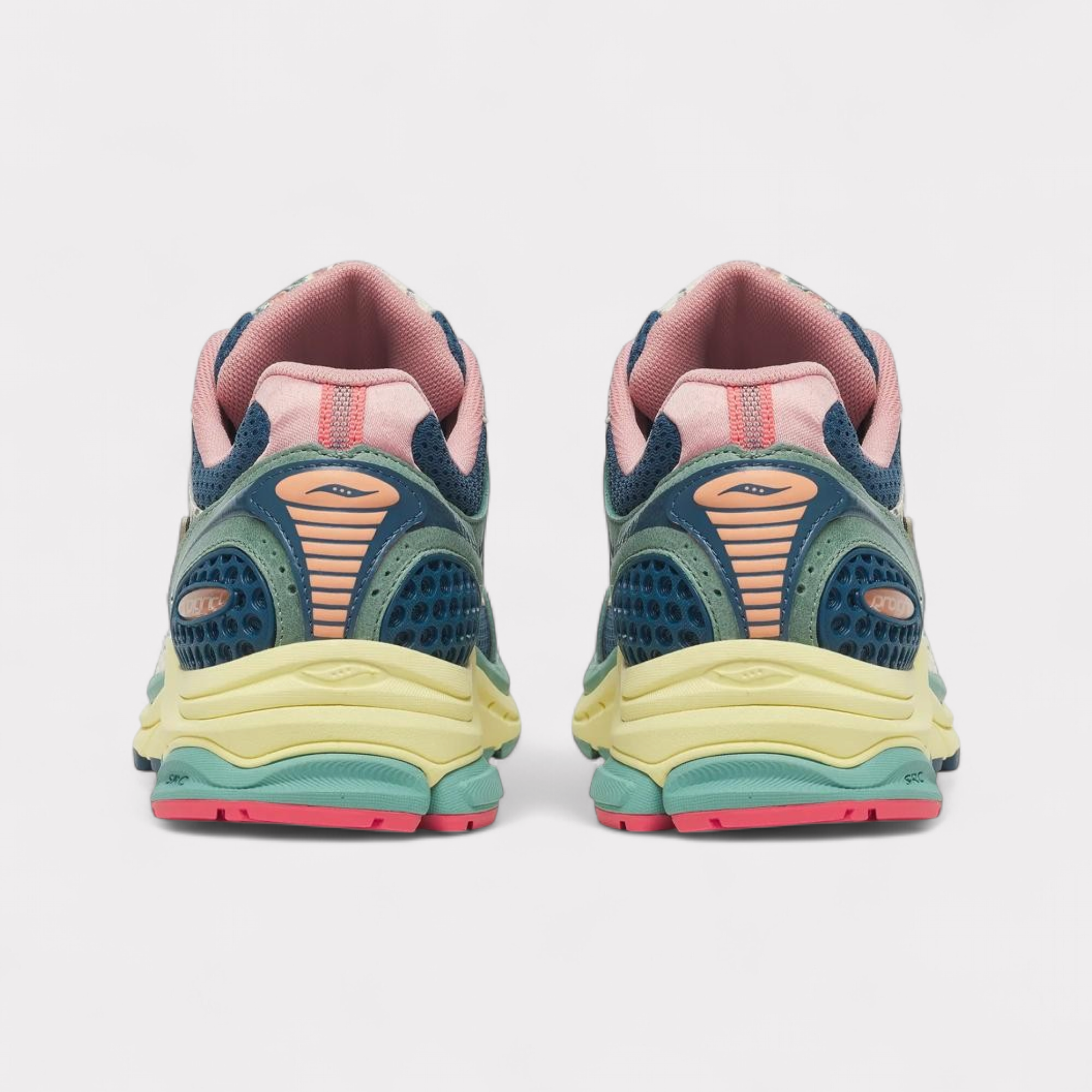 Saucony Progrid Triumph 4 Kissaten - Blauw Beige