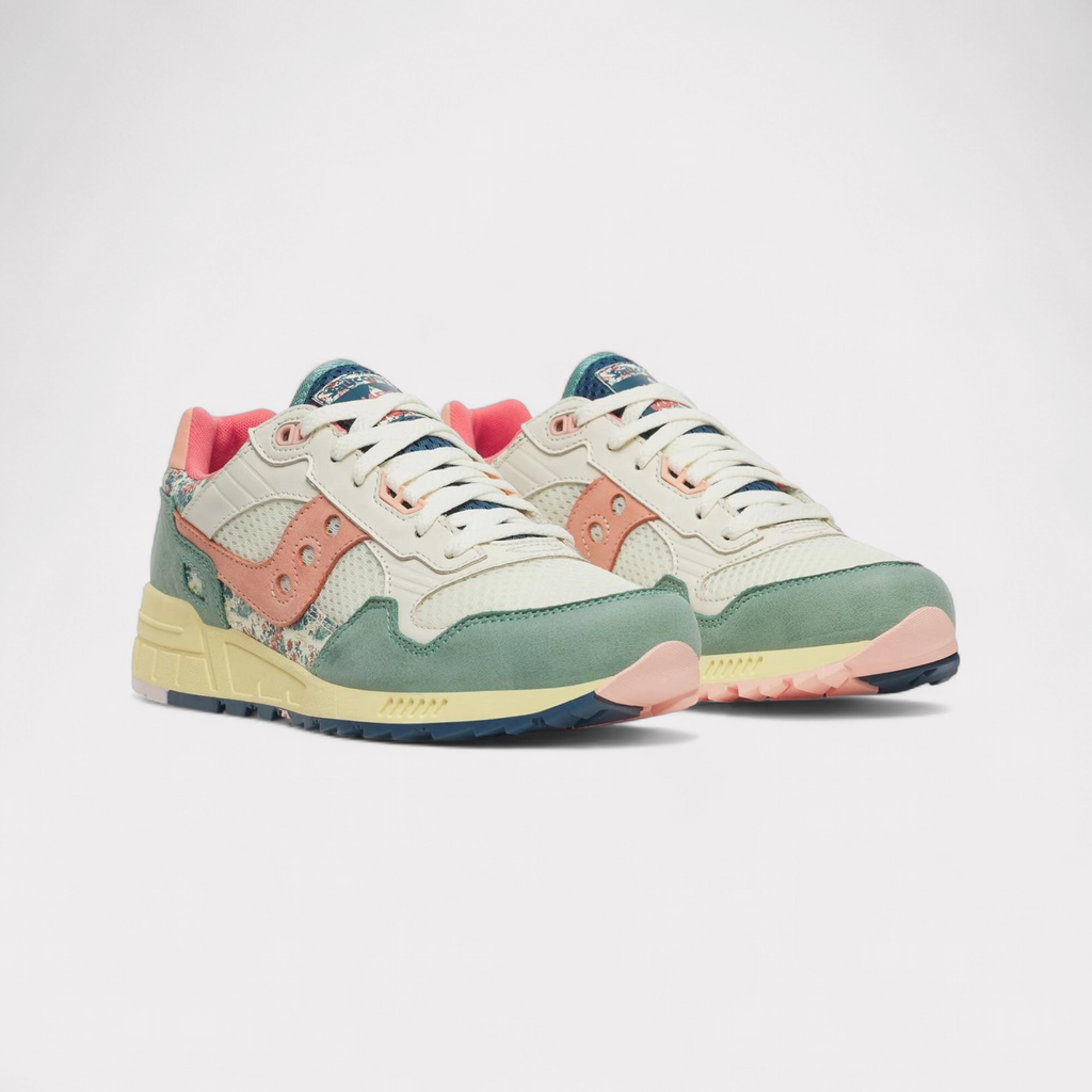 Saucony Shadow 5000 Kissaten - Beige Blauw