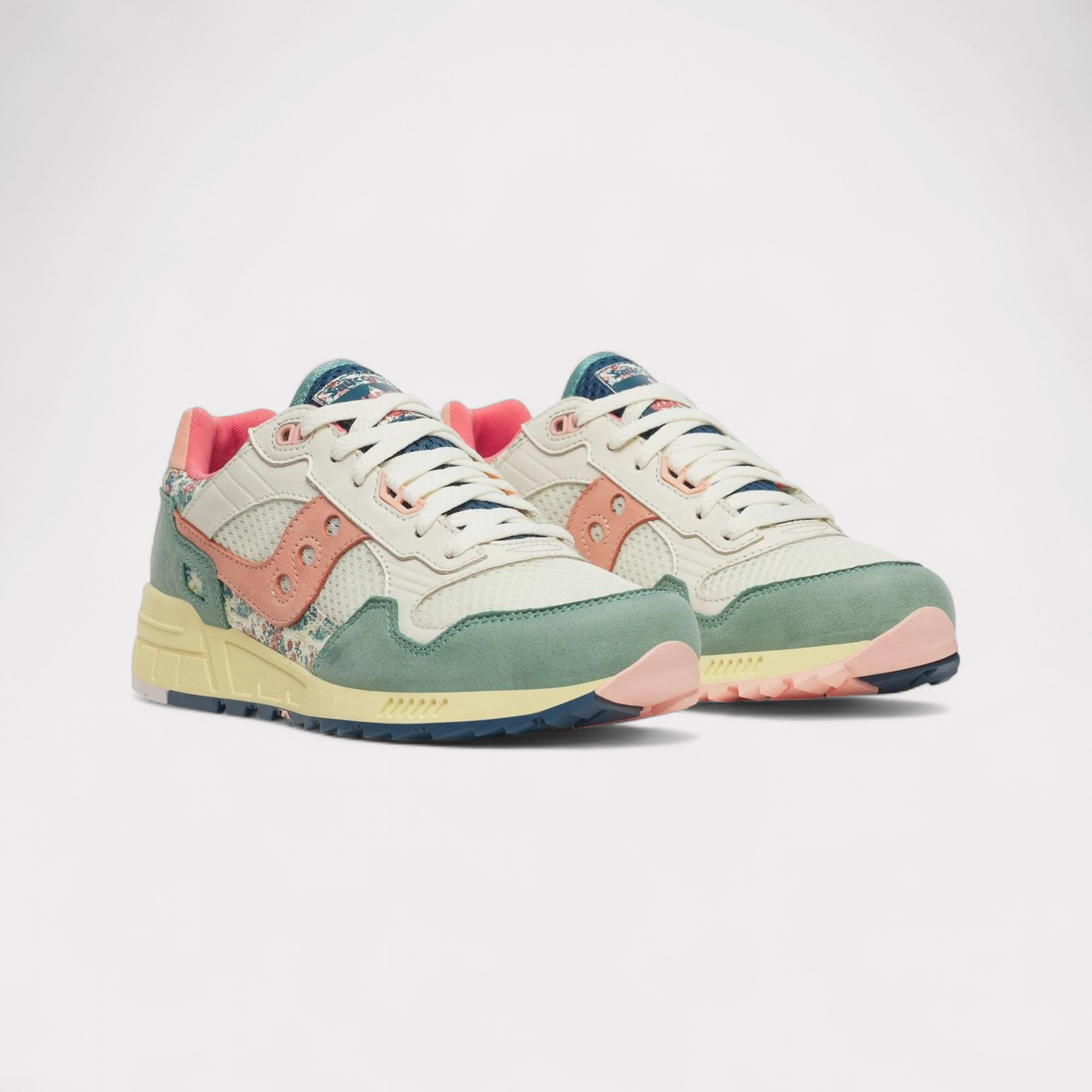 Saucony Shadow 5000 Kissaten - Beige Blauw