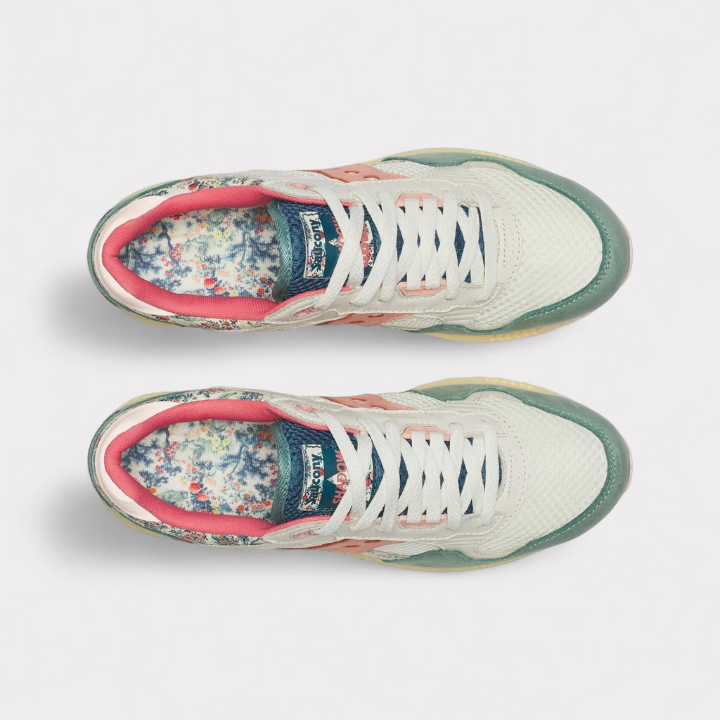 Saucony Shadow 5000 Kissaten - Beige Blauw