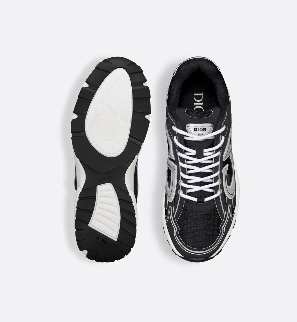 Sneaker B30 Zwart En Wit