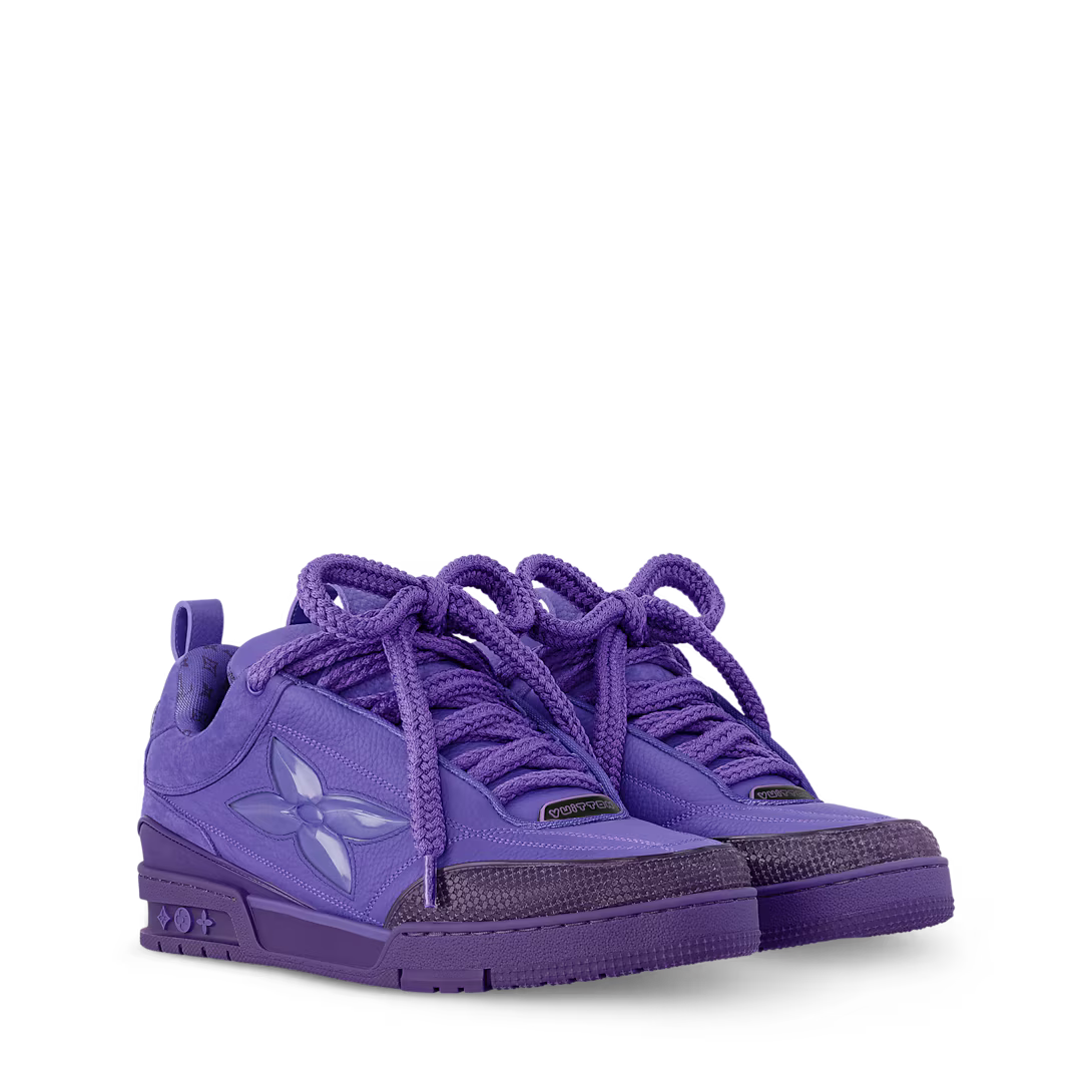 LV Skate Logo incrusté Paars