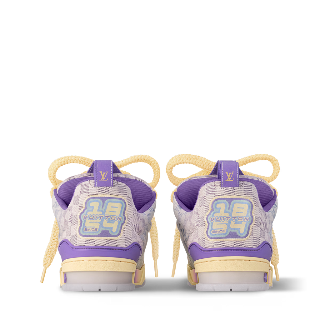 LV Skate Logo Incrusté Paars En Multicolor
