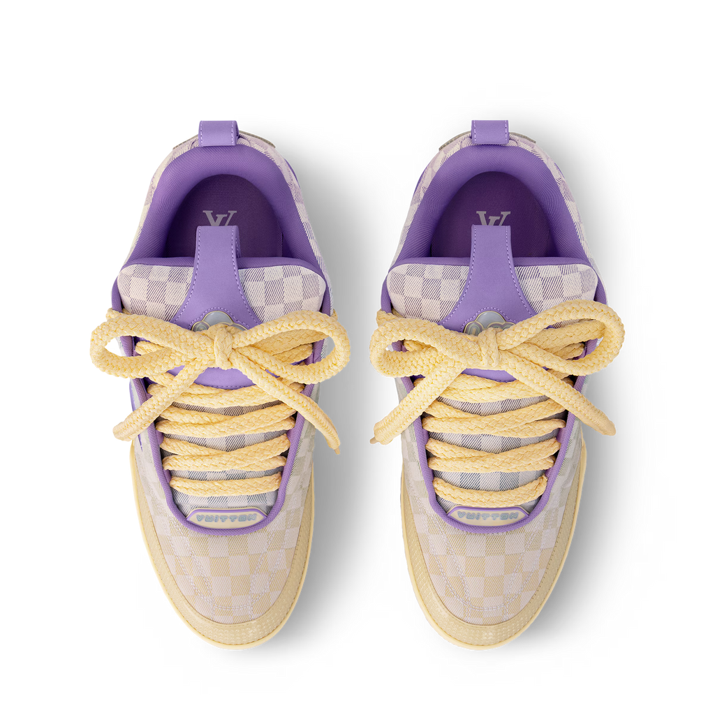 LV Skate Logo Incrusté Paars En Multicolor