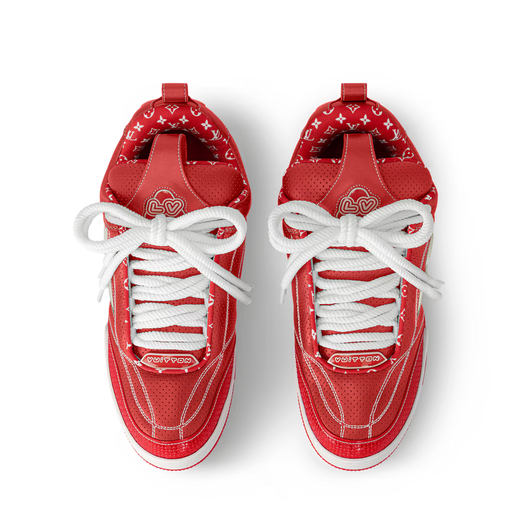 LV Skate Logo incrusté Rood