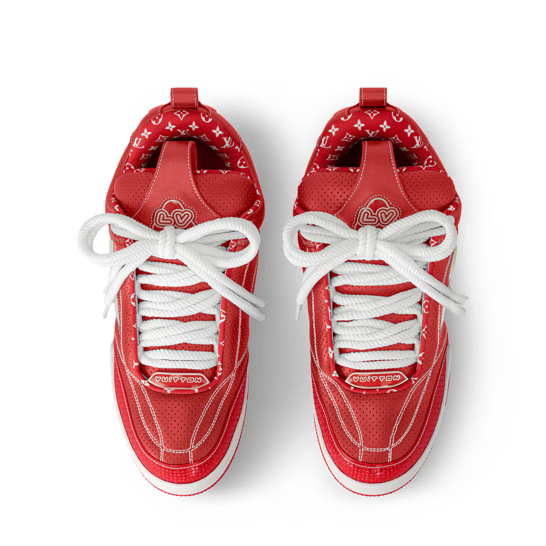 LV Skate Logo incrusté Rood