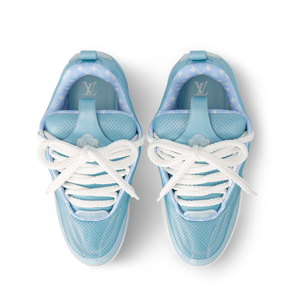 LV Skate Logo incrusté Blauw
