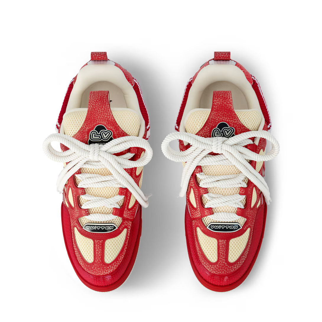 LV Skate Vintage Rood